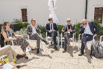 Cornelia Schuster (Ständige Vertretung Österreichs bei der EU), Karl Hartleb (ICS), Felix Kodolitsch (Land Steiermark), Michael Ploder (JOANNEUM RESEARCH) und Martin Wagner (Universität Klagenfurt) (v.l.)