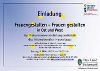 Frauengestalten - Frauen gestalten - in Ost und West Frauengestalten - Frauen gestalten - in Ost und West