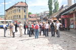 ... Führungen in der malerischen Altstadt Sarajevos ...