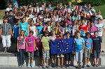 Die Schülerinnen und Schüler der Hauptschule Stubenberg beschäftigen sich im neuen Schuljahr mit "Europa".