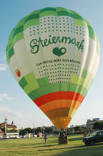 Der "Steiermark-Heißluftballon ... 