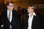Landesrat Dr. Christian Buchmann und Dr. Beatrix Karl (ÖVP). 
