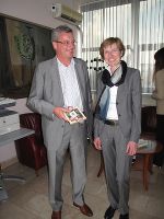 Botschafter Dr. Johannes Eigner und Dr. Heidi Zikulnig, Leiterin von Europe Direct Steiermark.