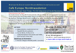 Einladung Café Europa Nordmazedonien