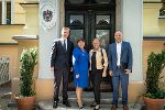 LH-Stv. Manuela Khom mit Vertretern der Alpen-Adria-Allianz © Land Steiermark; Verwendung bei Quellenangabe honorarfrei LH-Stv. Manuela Khom mit Vertretern der Alpen-Adria-Allianz