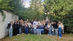 Gruppenfoto mit den Schülerinnen und Schülern