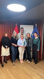 (v. l. n. r.): Lia Gobiet, Katharina Gsell (St. Veit in der Südsteiermark), Josef Rauscher (Straß), Christina Sebl (Stainz), Julia Perner (Murau), Leonie Weiß (Steiermark-Büro)