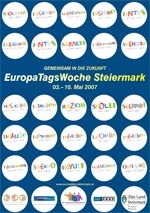 Zum Download: Das Programm der EuropaTagsWoche in der Steiermark (1MB). 