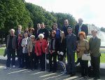 Gruppenfoto im "Jubelpark"