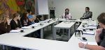 Dr. Zikulnig und Prof. Isak zeigten sich vom Engagement der Studierenden erfreut.
