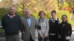 Michael Slama (Gemeindebund), Josi Bauer, Heidi Zikulnig (Stmk. LReg), Hildegard Jesch (perfekte Gastwirtin und Englischlehrerin), und Manuela Fuchs (Amerikanistik/Anglistik-Expertin und Europa-Juristin). 