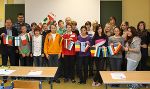 In der 4.c waren die jungen Europäerinnen und Europäer interessiert an aktuellen Themen.