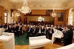 Die voll besetzte Landstube während der Europakonferenz des Bundesrates.