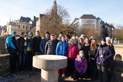 Luxemburg mit der Gruppe