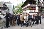 Die Reisegruppe in Straßburg.