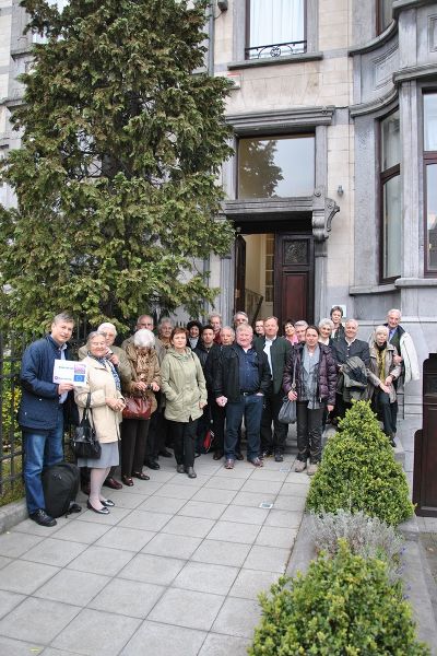 Besuchergruppe der Kleinen Zeitung-Lesereise im Steiermark-Büro