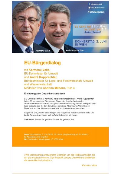 EU Bürgerdialog - Reden Sie mit!