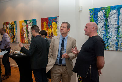 Vernissage der Ausstellung "Colors of Europe"