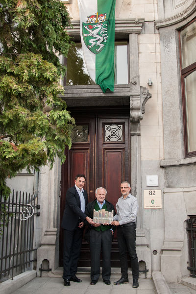 Ronald Rödl, Jürgen Lehner und Wolfgang Dekeyser