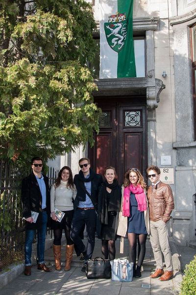 Studierende der Sciences Po auf Besuch