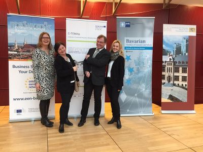 Claudia Suppan (Steiermark-Büro), Claudia Krobath (IRS), Leopold Strobl (WKÖ-STMK), Sandra Weiss-Wallner (IRS)