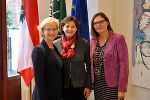 Roswitha Preininger, Ursula Lackner und Claudia Suppan © Steiermark-Büro