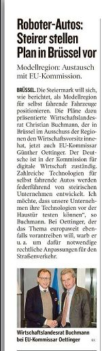 Zeitungsartikel © Steiermark-Büro