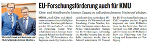 Zeitungsartikel in der Kleinen Zeitung © Steiermark-Büro