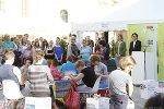 LR Barbara Eibinger-Miedl eröffnete gemeinsam mit Abteilungsleiter Patrick Schnabl den FairStyria-Tag im Joanneumsviertel in Graz