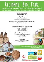 Programm der Festveranstaltung ©      