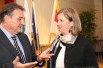 Čačić will gemeinsam mit der steirischen Landesrätin Barbara Eibinger-Miedl die Zusammenarbeit auf europäischer Ebene und in Bereichen wie Wirtschaft, Wissenschaft und Forschung intensivieren.