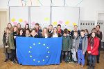 Die Mehrheit der Schülerinnen und Schüler aus Leutschach fühlt sich als "Europäer"