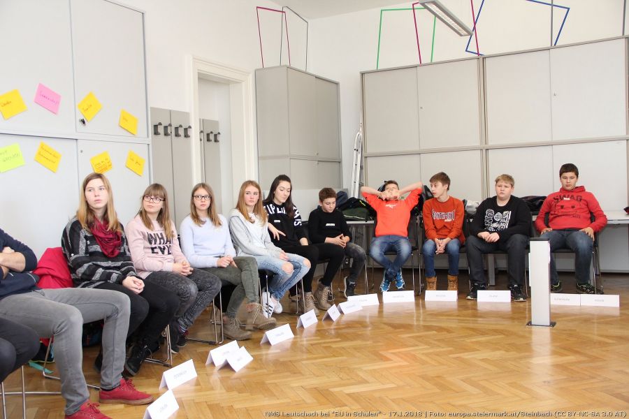 NMS Leutschach bei Europe Direct Steiermark
