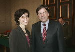 1) LH Mag Franz Voves mit der neuen Beiratsvorsitzenden Mag. Elisabeth Freiberger 