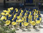 We are Europe - Wir sind Europa | Flashmob HLW Sozialmanagement zum Europatag 2018 © HLW Sozialmanagement Caritas Steiermark