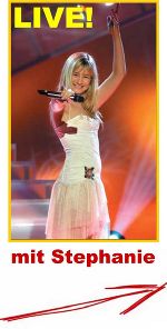 Mit am Programm: ein Show Act mit Stephanie