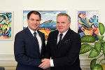 LH-Stv. Michael Schickhofer empfing heute den Botschafter von Bosnien und Herzegowina, Kemal Kozarić
