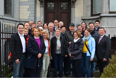 Gemeinderat St. Martin im Sulmtal vor dem Steiermark-Büro