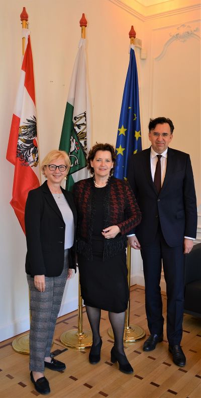 Landesrätin Ursula Lackner im Steiermark-Büro