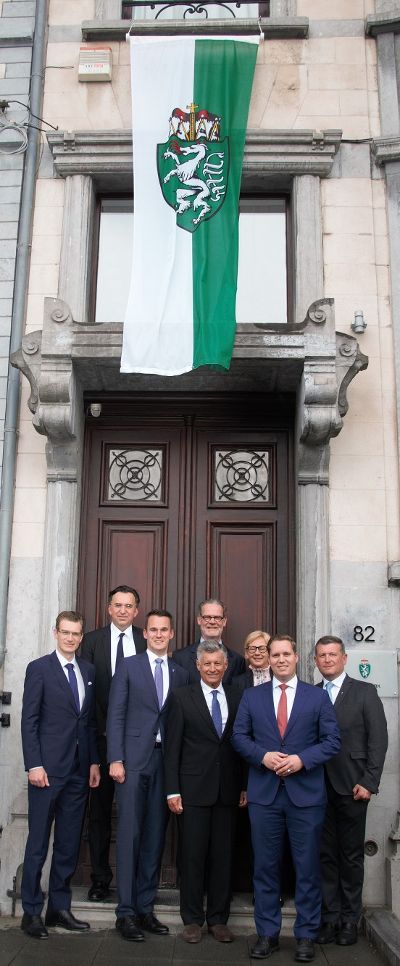 FPÖ-Landtagsklubvorstand vorm Steiermark-Büro