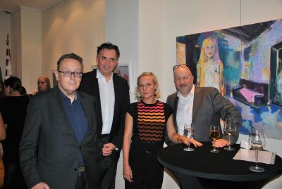 Wilhelm Pfeistlinger, Ronald Rödl, Sigrid Sandker und Dieter Grohmann (v.l.n.r.)