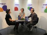 literadio (vlnr): Daniela Fürst, Katharina Pressl, Harald Darer