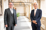 Der Botschafter von Japan, Akira Mizutani, (r.) absolvierte seinen Antrittsbesuch bei LR Christopher Drexler. © Fotos: Land Steiermark/Streibl; Nutzung bei Quellenangabe honorarfrei Der Botschafter von Japan, Akira Mizutani, (r.) absolvierte seinen Antrittsbesuch bei LR Christopher Drexler.