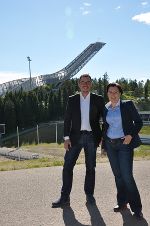 Von der Steiermark nach Norwegen: Roland Mosheim und Gattin Katharina