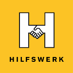 Das ist das Logo von Hilfswerk International.