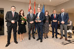 Ervin Kolarec (Vize-Präfekt der Gespanschaft Zagreb, die als 12. Mitglied in die AAA aufgenommen wurde), Silvija Zagorec (Vize-Präfektin von Varazdin), Andelko Stricak (Präfekt von Varazdin), LR Christopher Drexler, Jasna Petek (Vize-Präfektin von Krapina-Zagorje), Matija Posavec (Präfekt von Medjimurje), Petar Mamula (Vize-Präfekt von Primorje-Gorski). Die übrigen Mitglieder bzw. Regionsvertreter waren online zugeschaltet. Ervin Kolarec (Vize-Präfekt der Gespanschaft Zagreb, die als 12. Mitglied in die AAA aufgenommen wurde), Silvija Zagorec (Vize-Präfektin von Varazdin), Andelko Stricak (Präfekt von Varazdin), LR Christopher Drexler, Jasna Petek (Vize-Präfektin von Krapina-Zagorje), Matija Posavec (Präfekt von Medjimurje), Petar Mamula (Vize-Präfekt von Primorje-Gorski). Die übrigen Mitglieder bzw. Regionsvertreter waren online zugeschaltet.