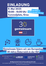 Einladung Europatag © EUROPE DIRECT Steiermark